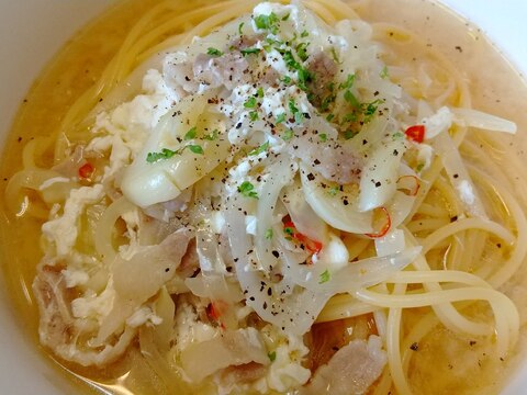 簡単!時短!酸辣湯!